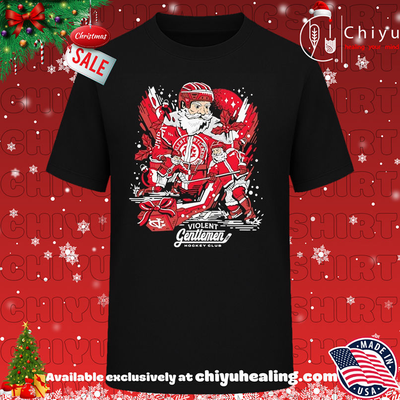 Christmas Santa Hockey Detroit Red Wings shirt, Hoodie, Sweatshirt, Poster Canvas, Mug, Ornaments