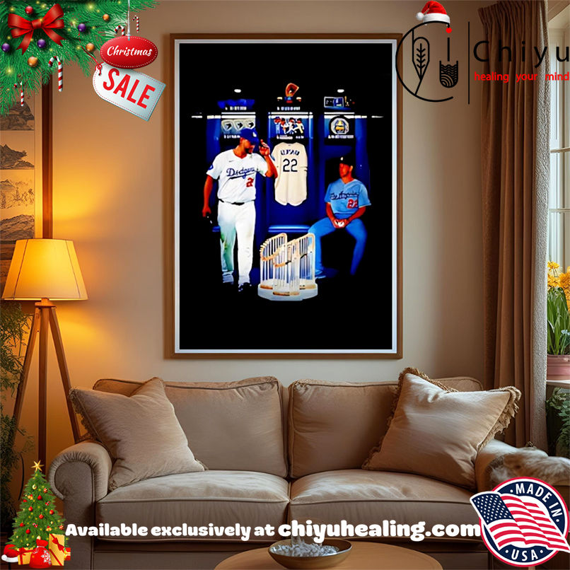 Clayton Kershaw locker room Los Angeles Dodgers 2025 World Series Champion T-shirt Clayton Kershaw locker room Los Angeles Dodgers 2025 World Series Champion T-shirt
