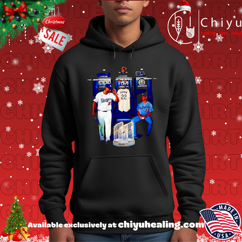 Clayton Kershaw locker room Los Angeles Dodgers 2025 World Series Champion T-shirt, Hoodie, Sweatshirt, Poster Canvas, Mug, Ornaments