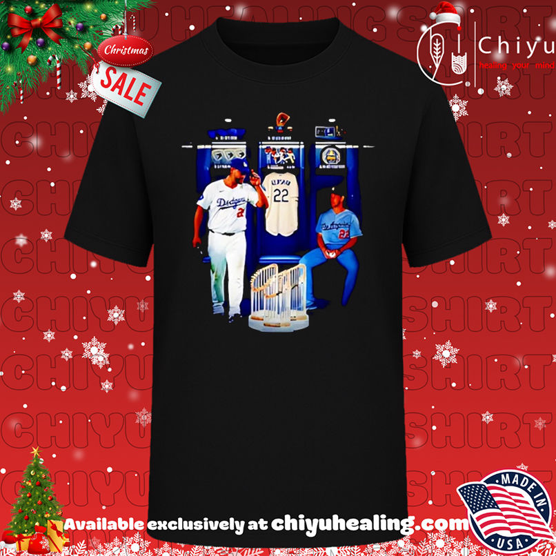 Clayton Kershaw locker room Los Angeles Dodgers 2025 World Series Champion T-shirt, Hoodie, Sweatshirt, Poster Canvas, Mug, Ornaments