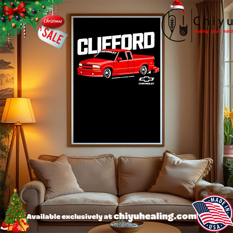 Clifford Track Rescue Truck shirt, Hoodie, Sweatshirt, Poster Canvas, Mug, Ornaments