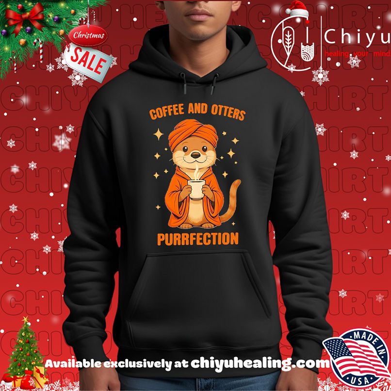 Coffee And Otters Purrfection halloween shirt Coffee And Otters Purrfection halloween shirt