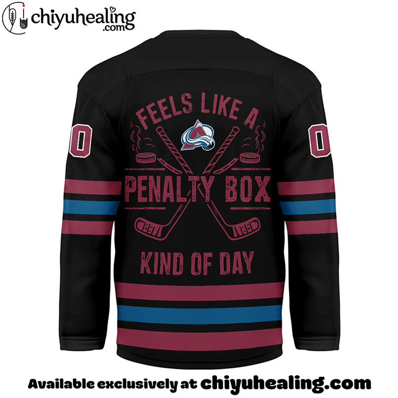 Colorado Avalanche - Premium NHL Feels Like a Penalty Day Long Jersey 3 Colorado Avalanche - Premium NHL Feels Like a Penalty Day Long Jersey