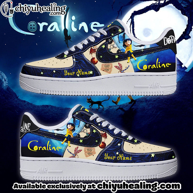 Coraline x Halloween Air Low-Top Sneakers Shoes For Men And Women