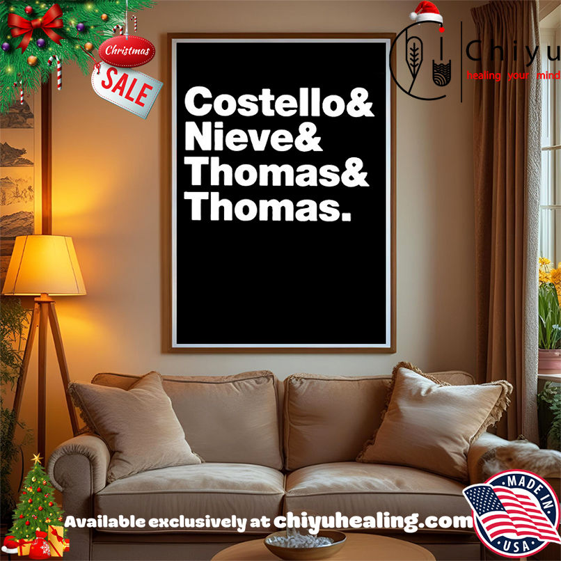 Costello and Nieve and Thomas and Thomas T-shirt Costello and Nieve and Thomas and Thomas T-shirt