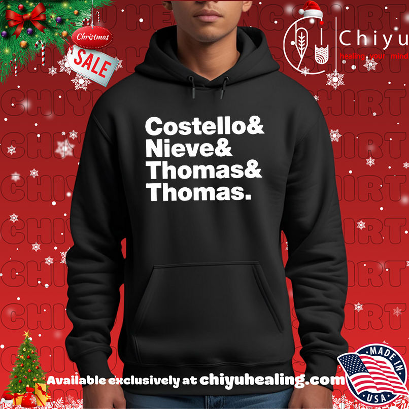 Costello and Nieve and Thomas and Thomas T-shirt, Hoodie, Sweatshirt, Poster Canvas, Mug, Ornaments 2 Costello and Nieve and Thomas and Thomas T-shirt, Hoodie, Sweatshirt, Poster Canvas, Mug, Ornaments