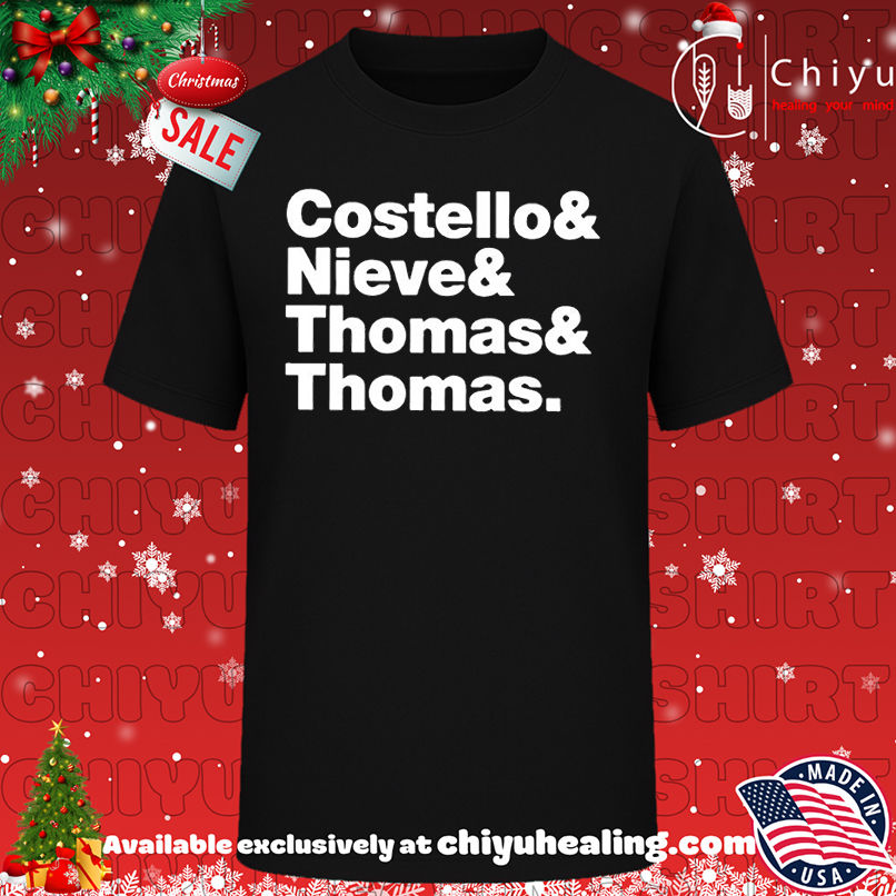 Costello and Nieve and Thomas and Thomas T-shirt, Hoodie, Sweatshirt, Poster Canvas, Mug, Ornaments