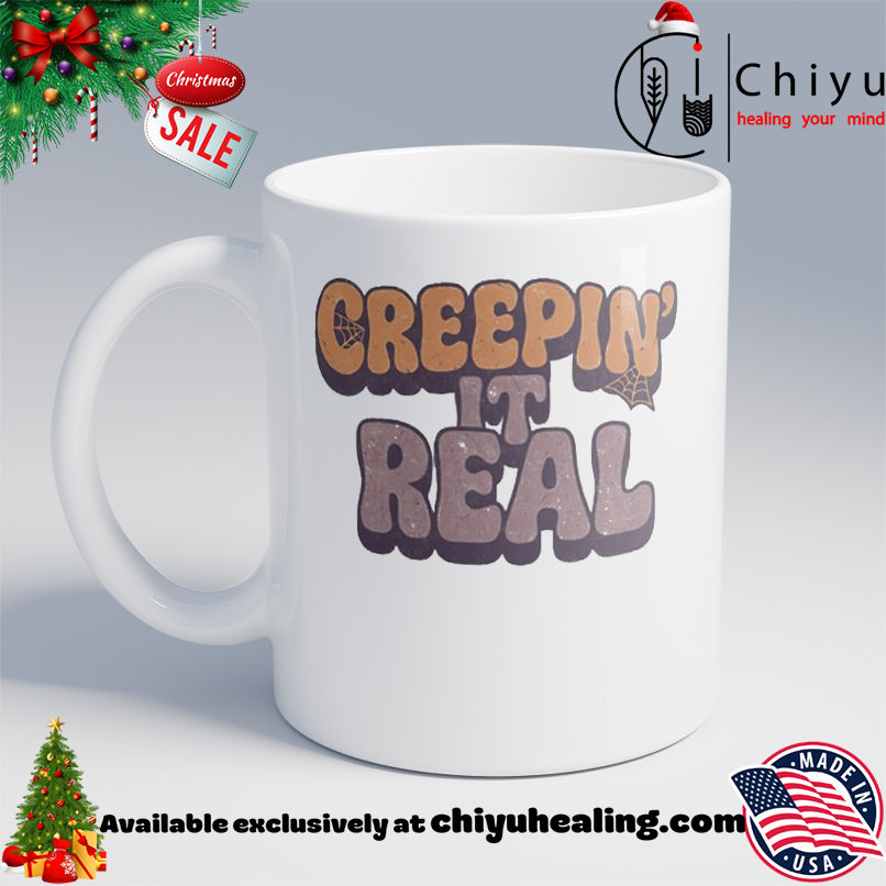 Creepin It Real Halloween shirt, Hoodie, Sweatshirt, Poster Canvas, Mug, Ornaments