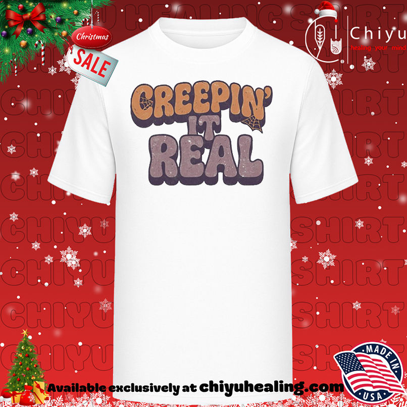 Creepin It Real Halloween shirt, Hoodie, Sweatshirt, Poster Canvas, Mug, Ornaments