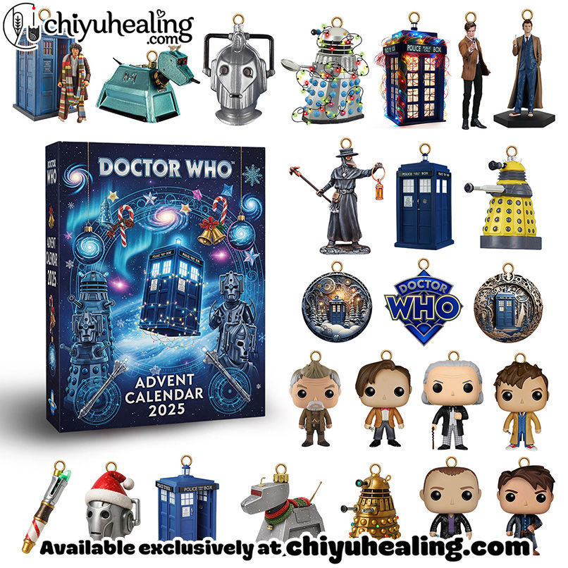 DTW Premium Advent Calendar 2025 CHRISTMAS GIFT, CHRISTMAS IDEA, Christmas Countdown Advent Calendar Gift Box with 24 Acrylic Ornaments