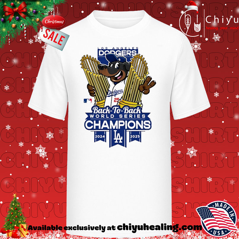 Dachshund Congration Los Angeles Dodgers Back To Back World Series Champions 2025 T-shirt, Hoodie, Sweatshirt, Poster Canvas, Mug, Ornaments