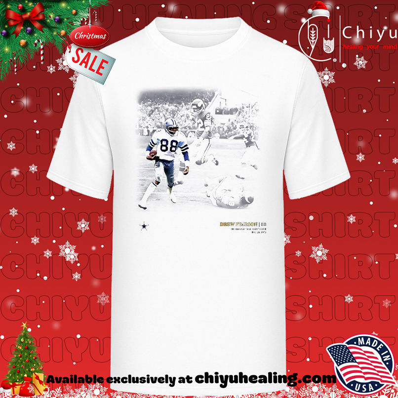 Dallas Cowboys Drew Pearson Hail Mary Photo T-shirt, Hoodie, Sweatshirt, Poster Canvas, Mug, Ornaments