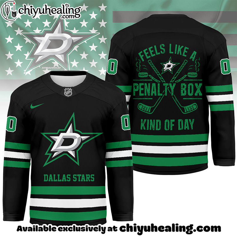 Dallas Stars - Premium NHL Feels Like a Penalty Day Long Jersey