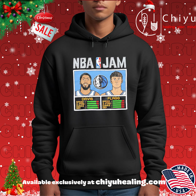 Davis And Flagg NBA Jam Mavericks shirt Davis And Flagg NBA Jam Mavericks shirt