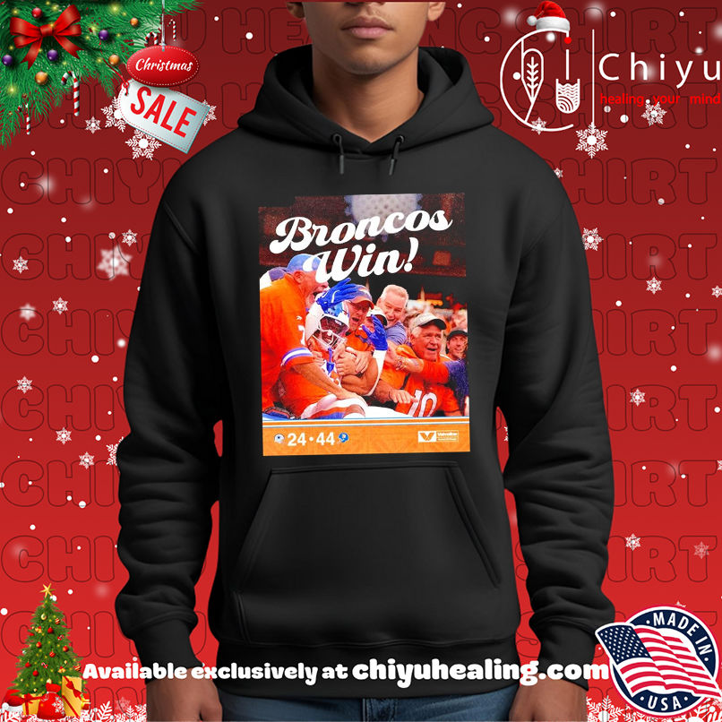 Denver Broncos win poster shirt Denver Broncos win poster shirt