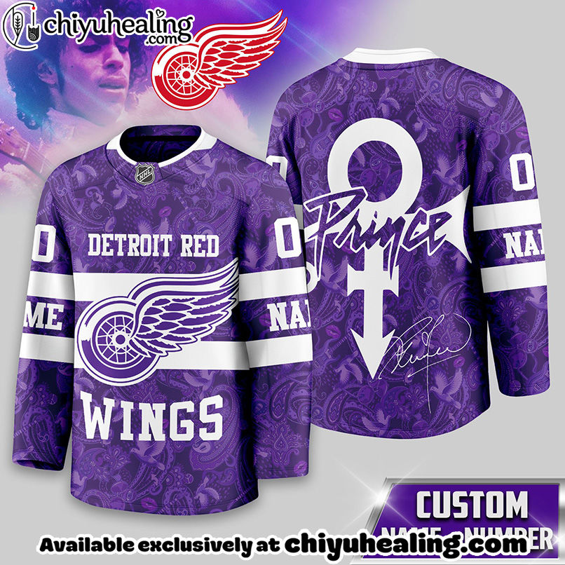 Detroit Red Wings - Premium NHL Prince Hockey Jersey