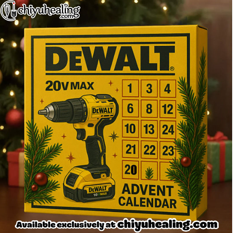 Dewalt Advent Calendar, Christmas Countdown Advent Calendar Gift Box with 24 Acrylic Ornaments 4 Dewalt Advent Calendar, Christmas Countdown Advent Calendar Gift Box with 24 Acrylic Ornaments