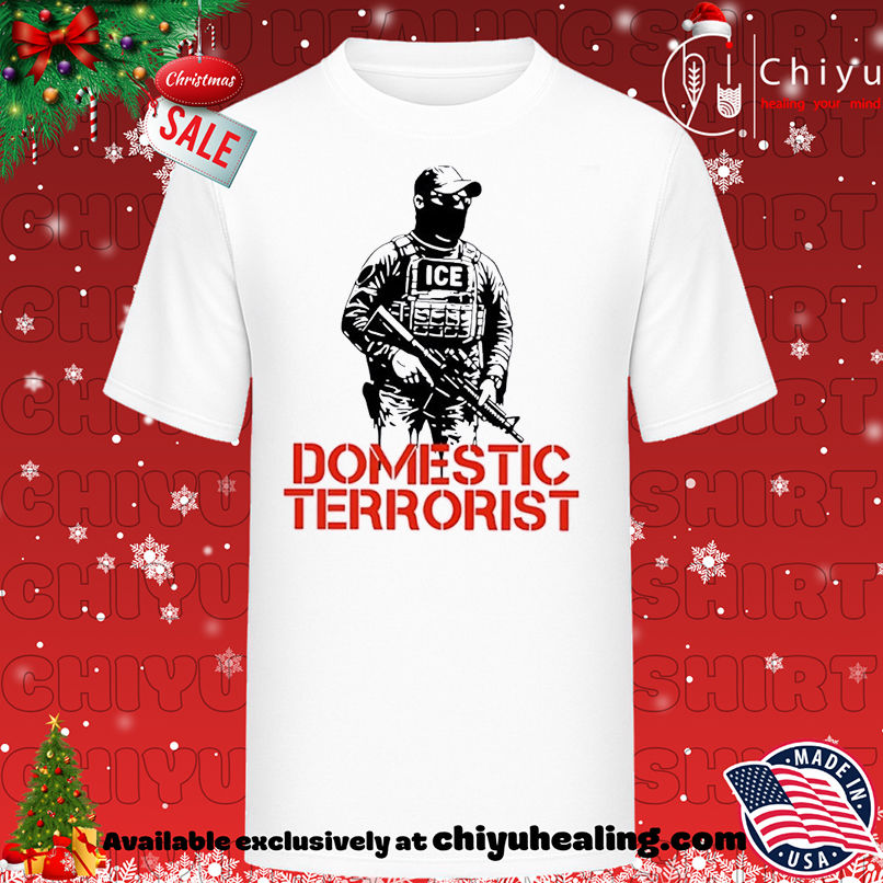 Domestic Terrorist Ice T-shirt, Hoodie, Sweatshirt, Poster Canvas, Mug, Ornaments