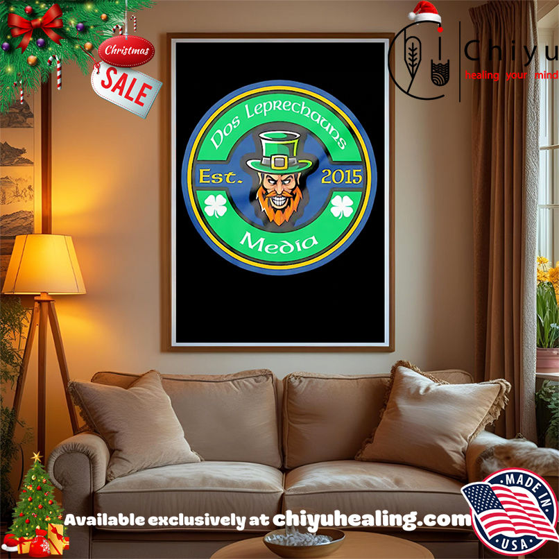 Dos Leprechauns Media Est 2015 logo shirt, Hoodie, Sweatshirt, Poster Canvas, Mug, Ornaments