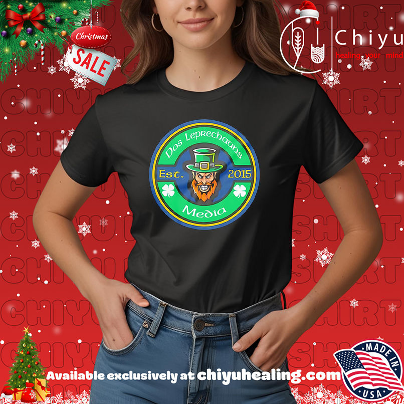 Dos Leprechauns Media Est 2015 logo shirt, Hoodie, Sweatshirt, Poster Canvas, Mug, Ornaments