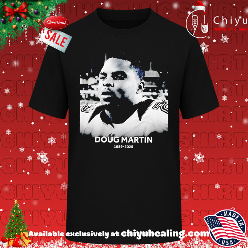 Doug Martin RIP 1989-2025 Tampa Bay Buccaneers retro shirt, Hoodie, Sweatshirt, Poster Canvas, Mug, Ornaments