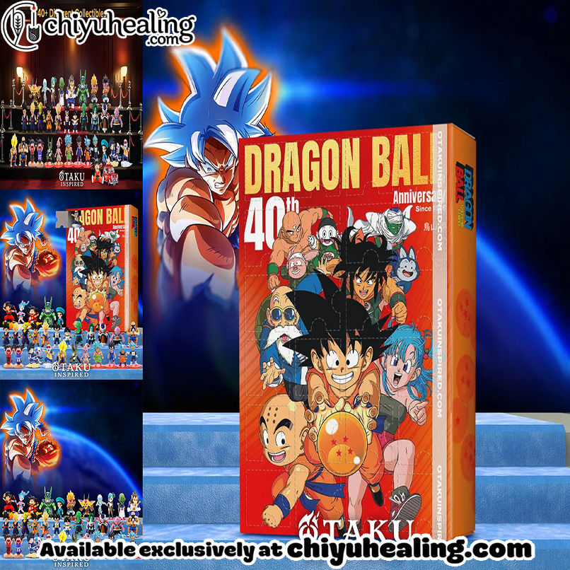 Dragon Ball Advent Calendar, Christmas Countdown Advent Calendar Gift Box with 24 Acrylic Ornaments
