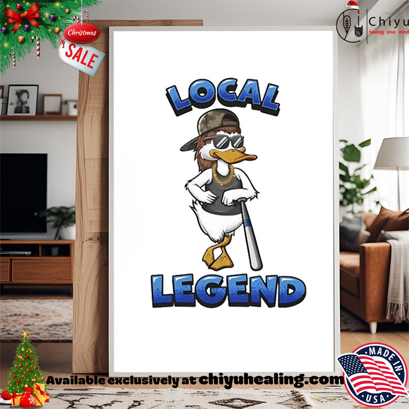 Duck Baseball Local Legend mascot shirt Duck Baseball Local Legend mascot shirt