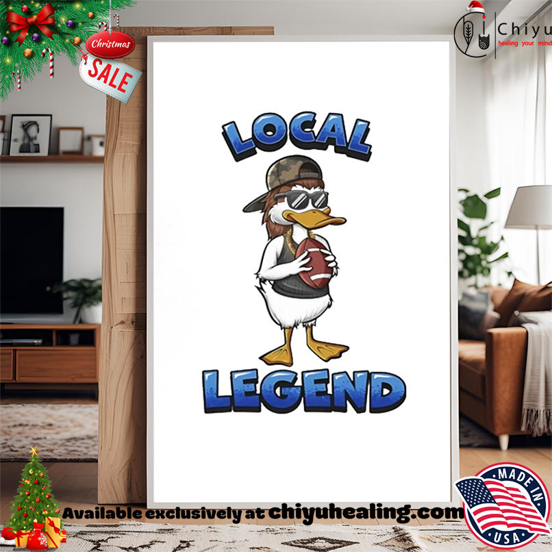 Duck Football Local Legend mascot shirt Duck Football Local Legend mascot shirt