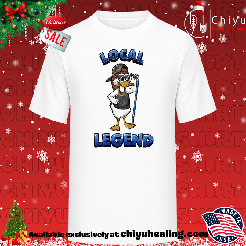 Duck Hockey Local Legend mascot shirt, Hoodie, Sweatshirt, Poster Canvas, Mug, Ornaments