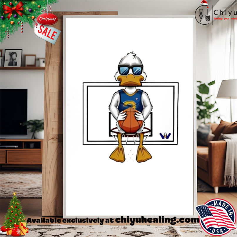 Duck on Rim NBA 2025-26 mascot shirt Duck on Rim NBA 2025-26 mascot shirt