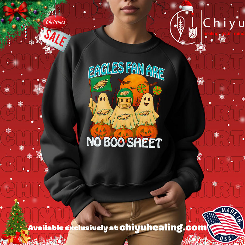 Eagles Fan Are No Boo Sheet Halloween Shirt Eagles Fan Are No Boo Sheet Halloween Shirt