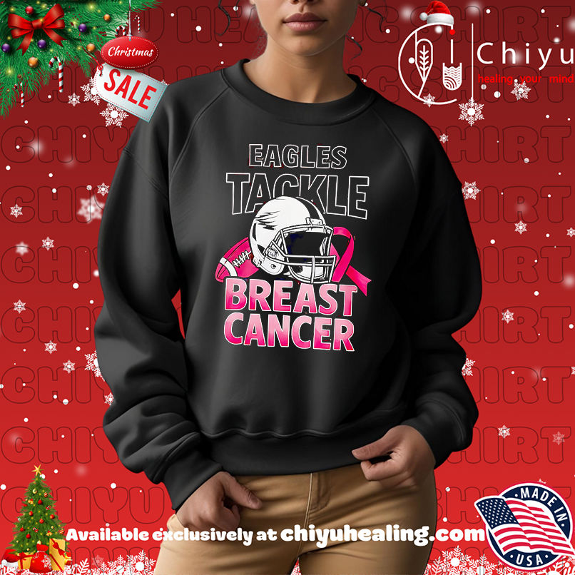 Eagles tackle Breast Cancer shirt Eagles tackle Breast Cancer shirt