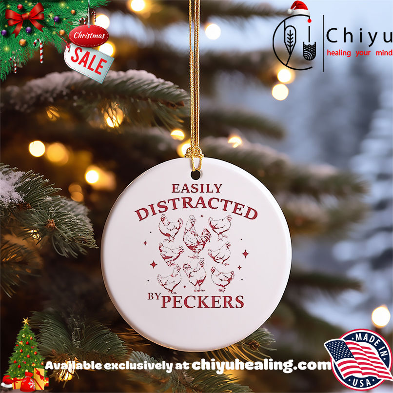 Easily distracted by peckers shirt, Hoodie, Sweatshirt, Poster Canvas, Mug, Ornaments