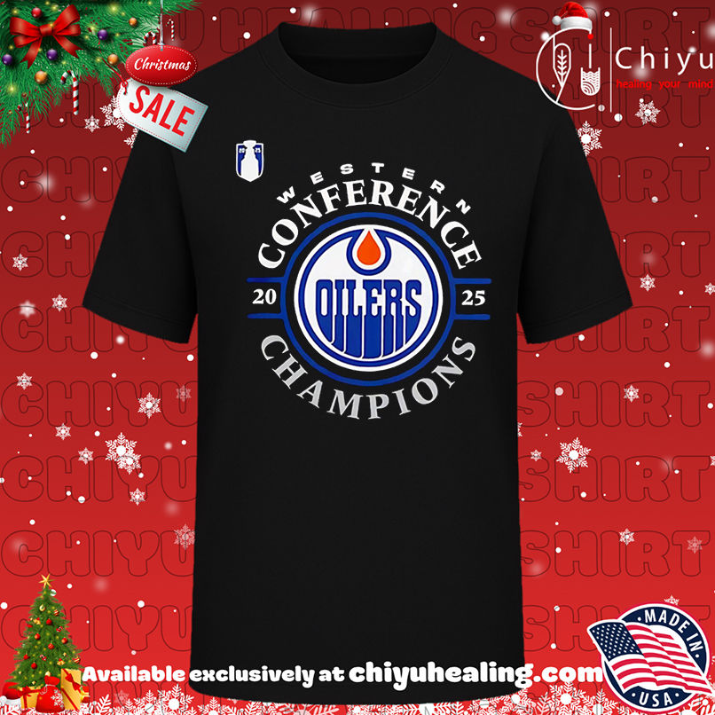 Edmonton Oilers Western Conference Back to Back Champs 2025 shirt, Hoodie, Sweatshirt, Poster Canvas, Mug, Ornaments