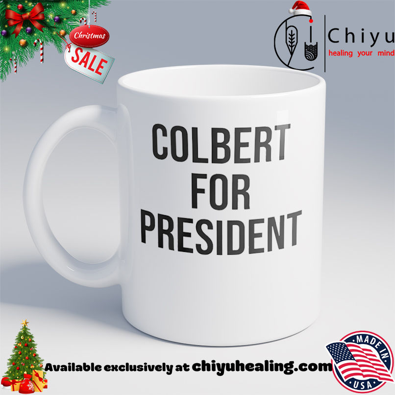 Emma Thompson Colbert For President shirt, Hoodie, Sweatshirt, Poster Canvas, Mug, Ornaments