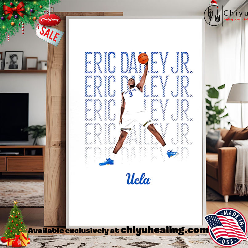 Eric Dailey Jr UCLA Bruins Illustrated shirt Eric Dailey Jr UCLA Bruins Illustrated shirt