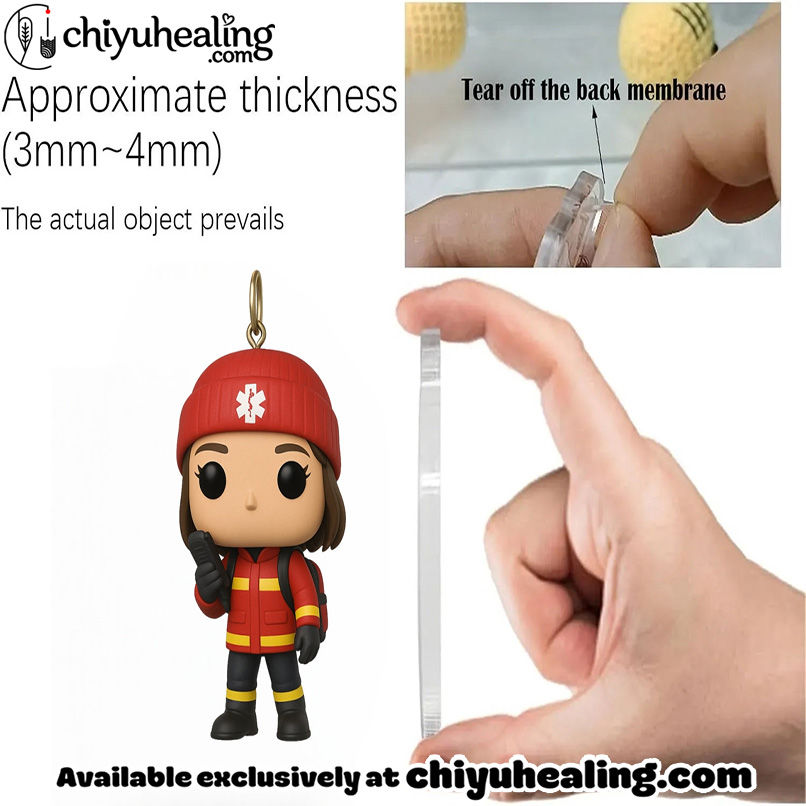 Everyday Heroes EMTs Advent Calendar - 2025 Edition, Christmas Countdown Advent Calendar Gift Box with 24 Acrylic Ornaments 3 Everyday Heroes EMTs Advent Calendar - 2025 Edition, Christmas Countdown Advent Calendar Gift Box with 24 Acrylic Ornaments