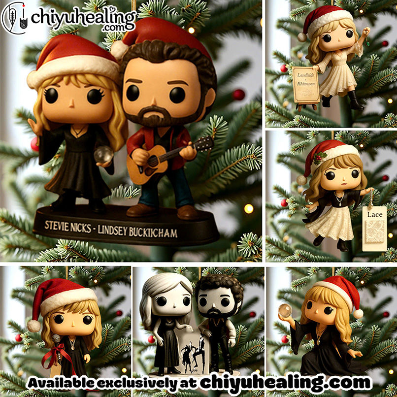 Fleetwood Mac 2025 Advent Calendar, Christmas Countdown Advent Calendar Gift Box with 24 Acrylic Ornaments Fleetwood Mac 2025 Advent Calendar, Christmas Countdown Advent Calendar Gift Box with 24 Acrylic Ornaments