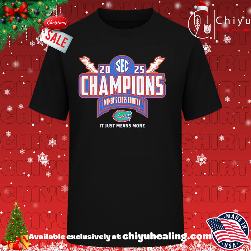 Florida Gators 2025 SEC Women's Cross Country Conference Champions Locker Room shirt, Hoodie, Sweatshirt, Poster Canvas, Mug, Ornaments