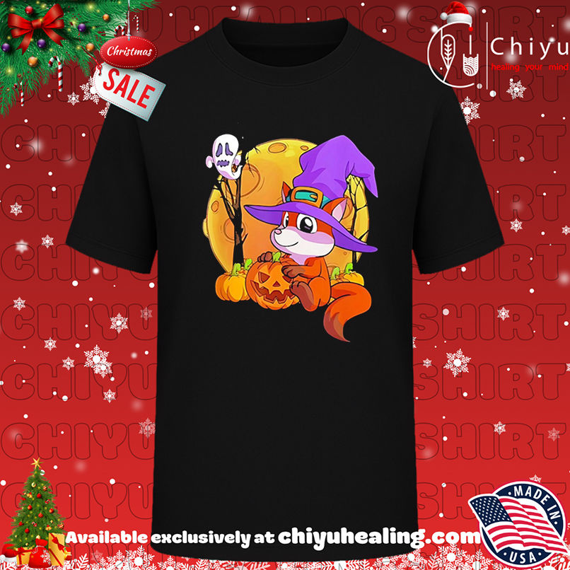 Fox Witch Hat halloween shirt, Hoodie, Sweatshirt, Poster Canvas, Mug, Ornaments