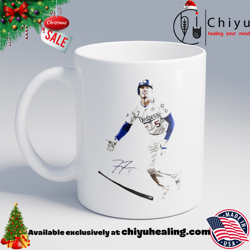 Freddie Freeman Los Angeles Dodgers Walk Off Graphic Signature shirt, Hoodie, Sweatshirt, Poster Canvas, Mug, Ornaments