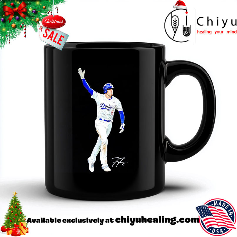 Freddie Freeman Los Angeles Dodgers Walk Off Signature shirt, Hoodie, Sweatshirt, Poster Canvas, Mug, Ornaments