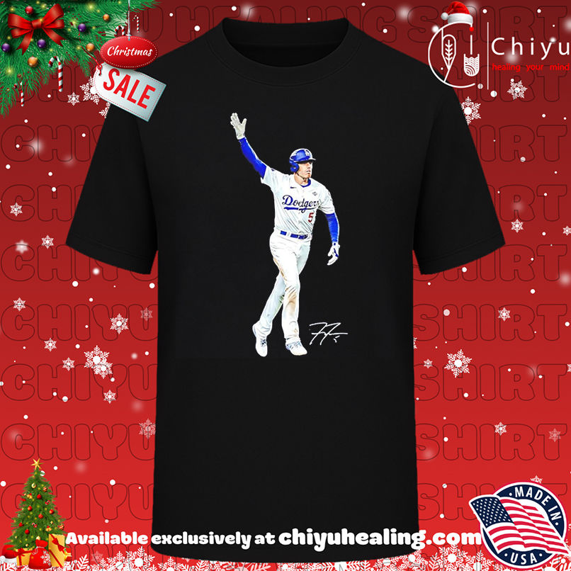 Freddie Freeman Los Angeles Dodgers Walk Off Signature shirt, Hoodie, Sweatshirt, Poster Canvas, Mug, Ornaments