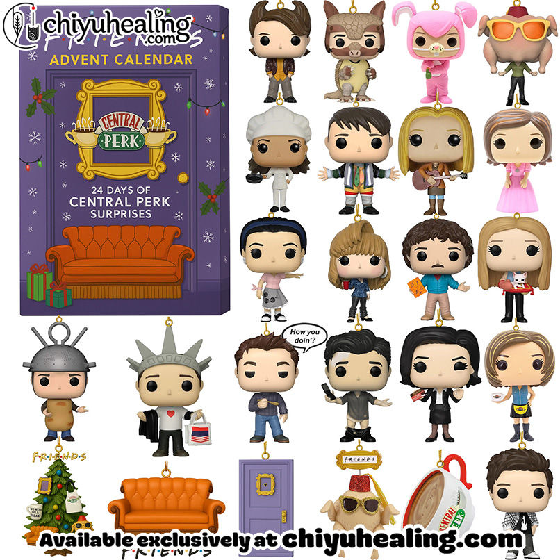 Friends TV Show Advent Calendar 2025, Christmas Countdown Advent Calendar Gift Box with 24 Acrylic Ornaments Friends TV Show Advent Calendar 2025, Christmas Countdown Advent Calendar Gift Box with 24 Acrylic Ornaments