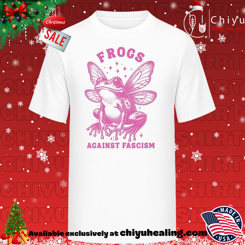 Frogs Against Fascism Graphic T-shirt, Hoodie, Sweatshirt, Poster Canvas, Mug, Ornaments