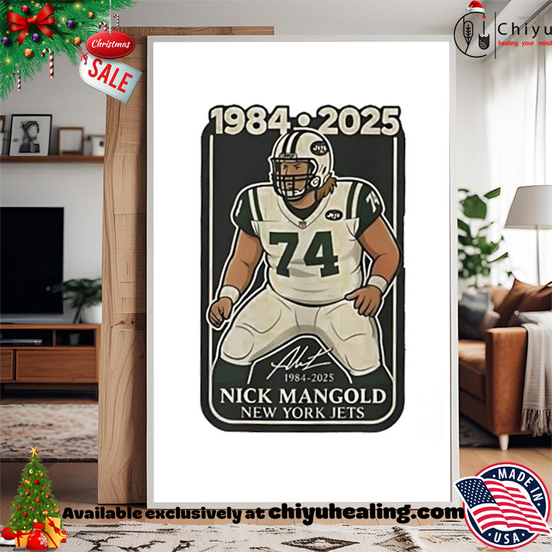 Funny 1984-2025 Nick Mangold New York Jets Signature shirt, Hoodie, Sweatshirt, Poster Canvas, Mug, Ornaments