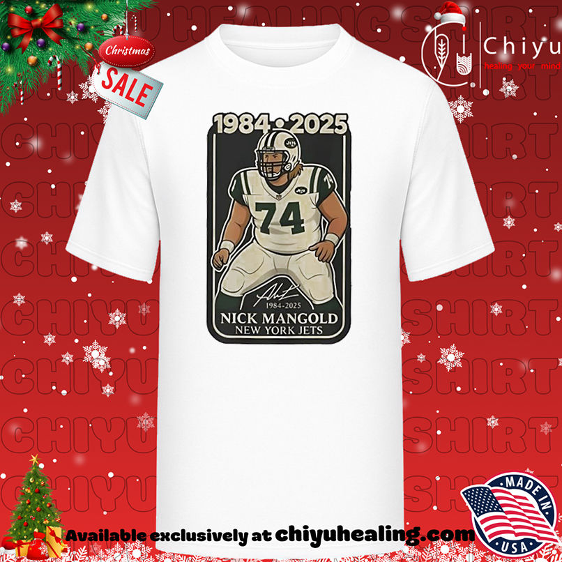 Funny 1984-2025 Nick Mangold New York Jets Signature shirt, Hoodie, Sweatshirt, Poster Canvas, Mug, Ornaments