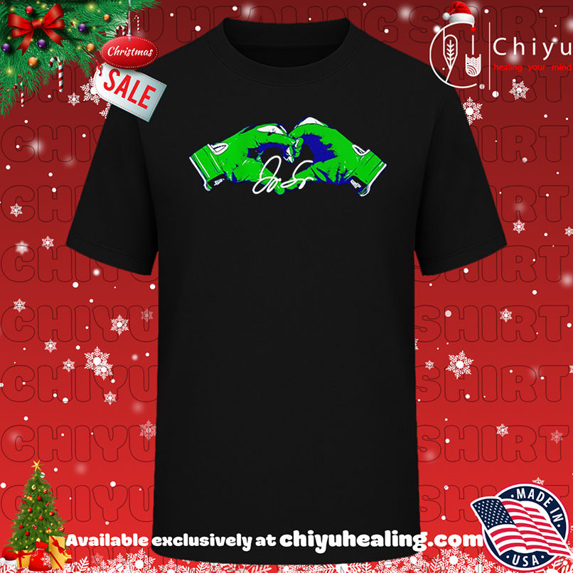 George Springer Heart Hands green signature shirt, Hoodie, Sweatshirt, Poster Canvas, Mug, Ornaments