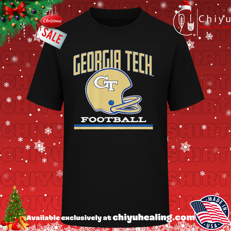Georgia Tech Yellow Jackets football Vintage Helmet 2025 shirt, Hoodie, Sweatshirt, Poster Canvas, Mug, Ornaments