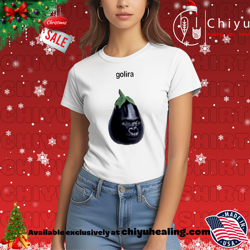 Golira eggplant funny graphic shirt, Hoodie, Sweatshirt, Poster Canvas, Mug, Ornaments